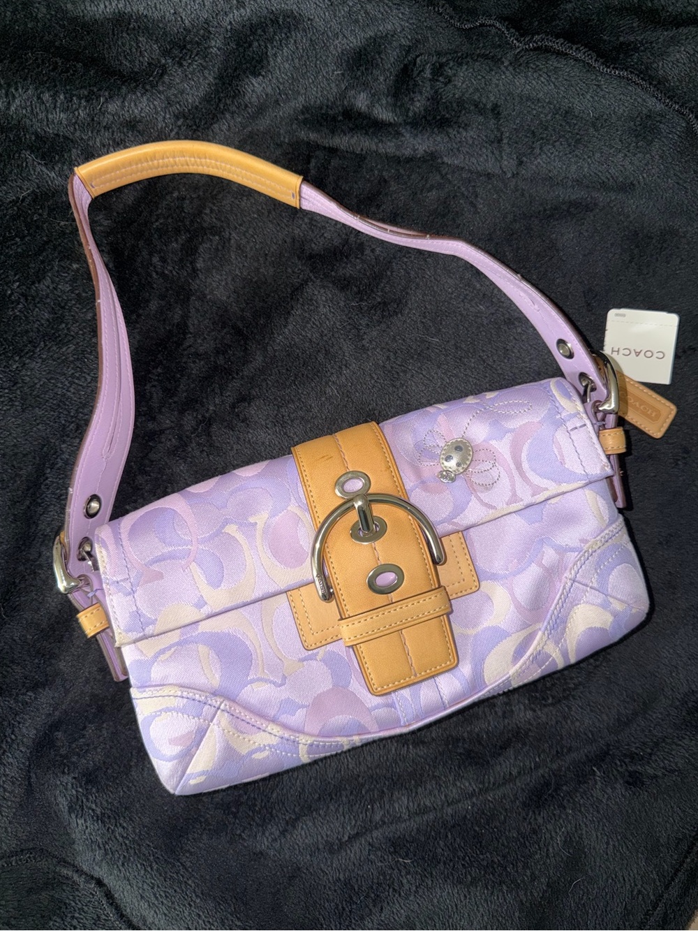 NWT Vintage Coach Ladybug Bag